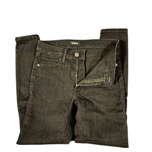 Express Women’s Black Denim Classic Skinny Jeans Mid-Rise Size 4